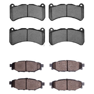 R1 Concepts® - Optimum OEp Front and Rear Brake Pad Set