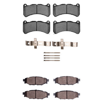 R1 Concepts® - Optimum OEp Front and Rear Brake Pad Set