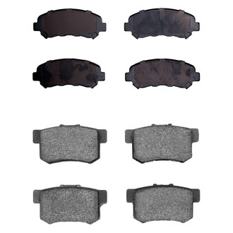 R1 Concepts® - Optimum OEp Front and Rear Brake Pad Set