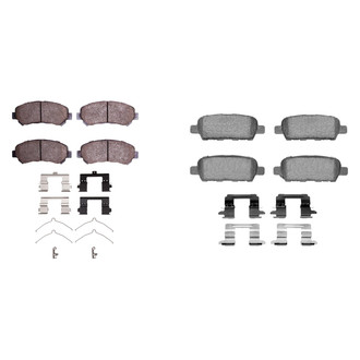 R1 Concepts® - Optimum OEp Front and Rear Brake Pad Set