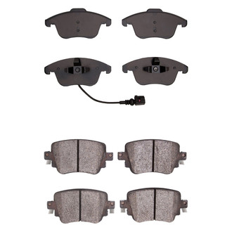 R1 Concepts® - Optimum OEp Front and Rear Brake Pad Set