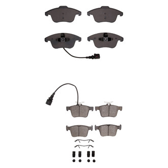 R1 Concepts® - Optimum OEp Front and Rear Brake Pad Set