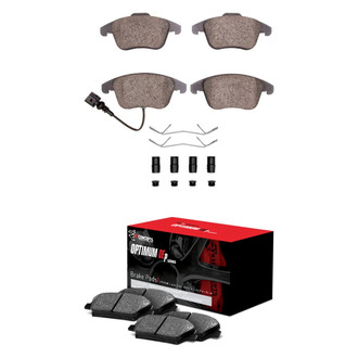 R1 Concepts® - Optimum OEp Front and Rear Brake Pad Set