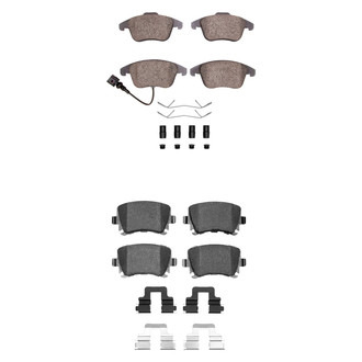 R1 Concepts® - Optimum OEp Front and Rear Brake Pad Set