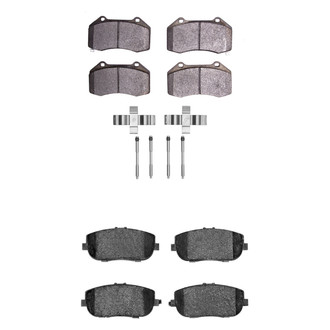 R1 Concepts® - Optimum OEp Front and Rear Brake Pad Set