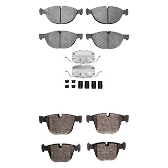 R1 Concepts® - Optimum OEp Front and Rear Brake Pad Set