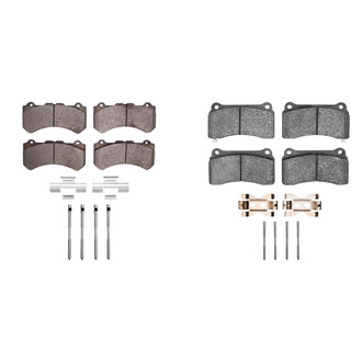 R1 Concepts® - Optimum OEp Front and Rear Brake Pad Set