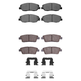 R1 Concepts® - Optimum OEp Front and Rear Brake Pad Set