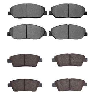 R1 Concepts® - Optimum OEp Front and Rear Brake Pad Set