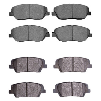 R1 Concepts® - Optimum OEp Front and Rear Brake Pad Set
