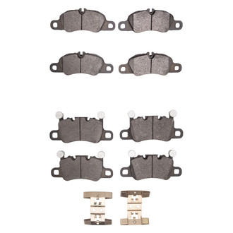 R1 Concepts® - Optimum OEp Front and Rear Brake Pad Set