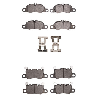 R1 Concepts® - Optimum OEp Front and Rear Brake Pad Set