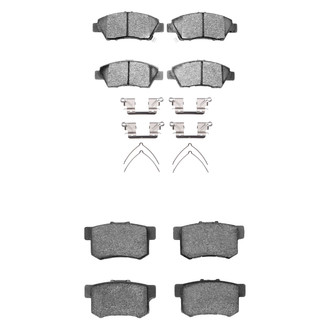 R1 Concepts® - Optimum OEp Front and Rear Brake Pad Set