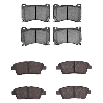R1 Concepts® - Optimum OEp Front and Rear Brake Pad Set