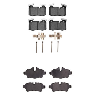 R1 Concepts® - Optimum OEp Front and Rear Brake Pad Set