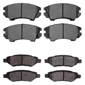 R1 Concepts® - Optimum OEp Front and Rear Brake Pad Set