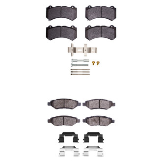 R1 Concepts® - Optimum OEp Front and Rear Brake Pad Set