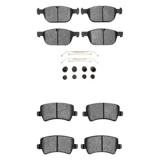 R1 Concepts® - Optimum OEp Front and Rear Brake Pad Set