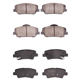 R1 Concepts® - Optimum OEp Front and Rear Brake Pad Set