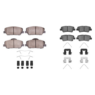 R1 Concepts® - Optimum OEp Front and Rear Brake Pad Set