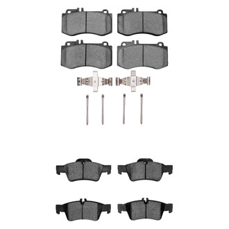 R1 Concepts® - Optimum OEp Front and Rear Brake Pad Set