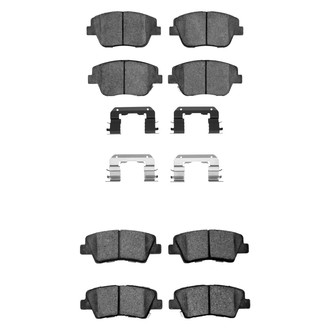 R1 Concepts® - Optimum OEp Front and Rear Brake Pad Set