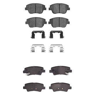 R1 Concepts® - Optimum OEp Front and Rear Brake Pad Set