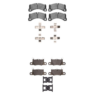 R1 Concepts® - Optimum OEp Front and Rear Brake Pad Set