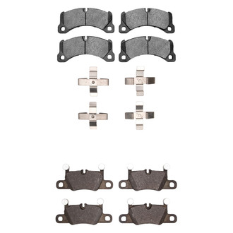 R1 Concepts® - Optimum OEp Front and Rear Brake Pad Set