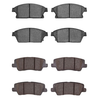 R1 Concepts® - Optimum OEp Front and Rear Brake Pad Set