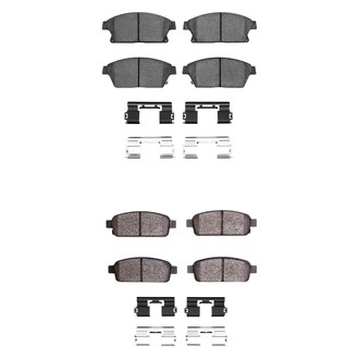 R1 Concepts® - Optimum OEp Front and Rear Brake Pad Set