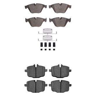 R1 Concepts® - Optimum OEp Front and Rear Brake Pad Set