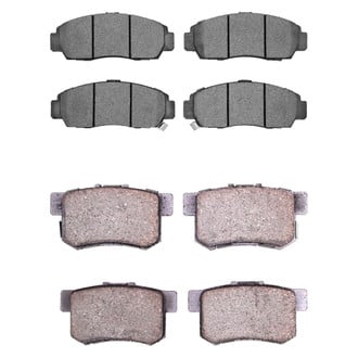 R1 Concepts® - Optimum OEp Front and Rear Brake Pad Set