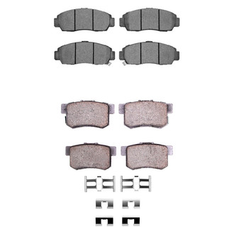 R1 Concepts® - Optimum OEp Front and Rear Brake Pad Set