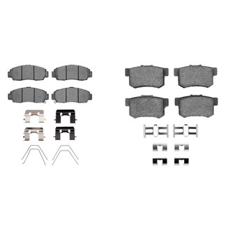 R1 Concepts® - Optimum OEp Front and Rear Brake Pad Set