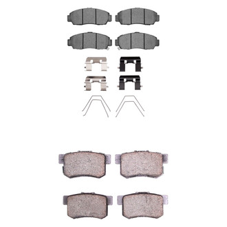 R1 Concepts® - Optimum OEp Front and Rear Brake Pad Set