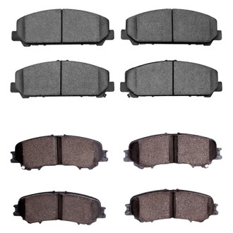 R1 Concepts® - Optimum OEp Front and Rear Brake Pad Set