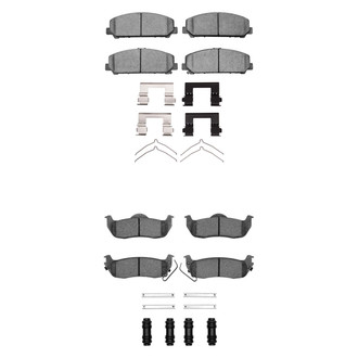 R1 Concepts® - Optimum OEp Front and Rear Brake Pad Set