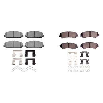 R1 Concepts® - Optimum OEp Front and Rear Brake Pad Set