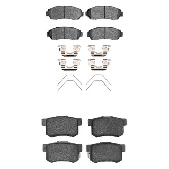 R1 Concepts® - Optimum OEp Front and Rear Brake Pad Set