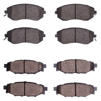 R1 Concepts® - Optimum OEp Front and Rear Brake Pad Set
