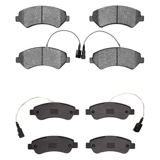 R1 Concepts® - Optimum OEp Front and Rear Brake Pad Set