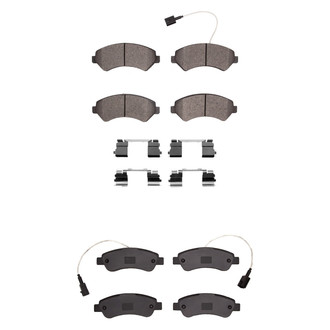 R1 Concepts® - Optimum OEp Front and Rear Brake Pad Set