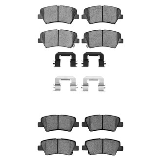 R1 Concepts® - Optimum OEp Front and Rear Brake Pad Set