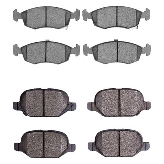 R1 Concepts® - Optimum OEp Front and Rear Brake Pad Set