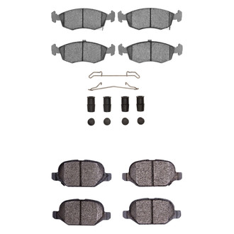 R1 Concepts® - Optimum OEp Front and Rear Brake Pad Set