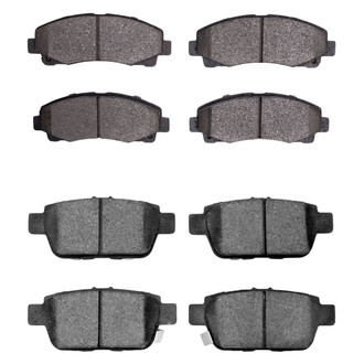 R1 Concepts® - Optimum OEp Front and Rear Brake Pad Set