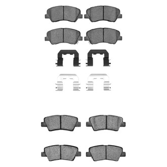R1 Concepts® - Optimum OEp Front and Rear Brake Pad Set