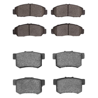 R1 Concepts® - Optimum OEp Front and Rear Brake Pad Set
