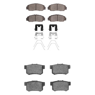 R1 Concepts® - Optimum OEp Front and Rear Brake Pad Set